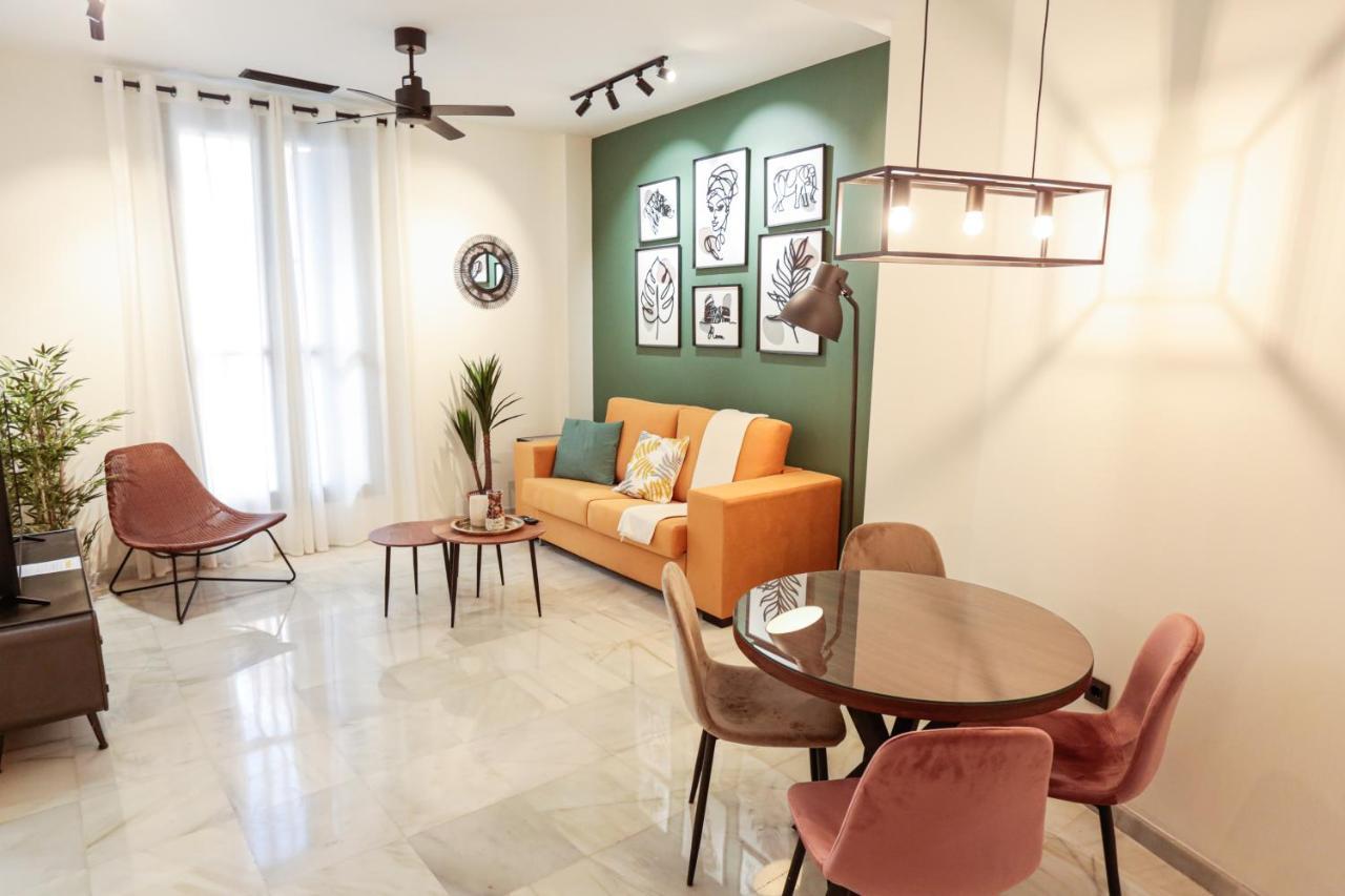 Monkeys Apartments Cervantes Sevilla Eksteriør billede