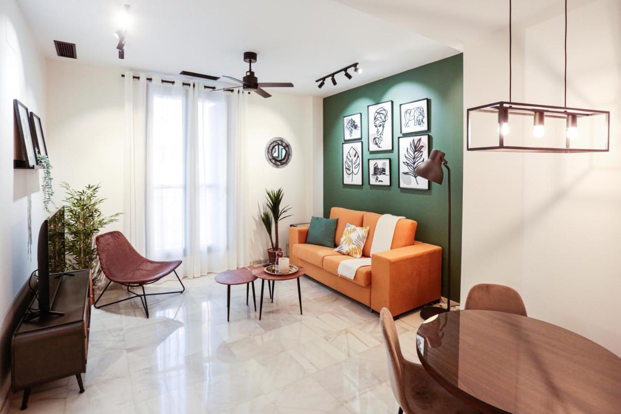 Monkeys Apartments Cervantes Sevilla Eksteriør billede